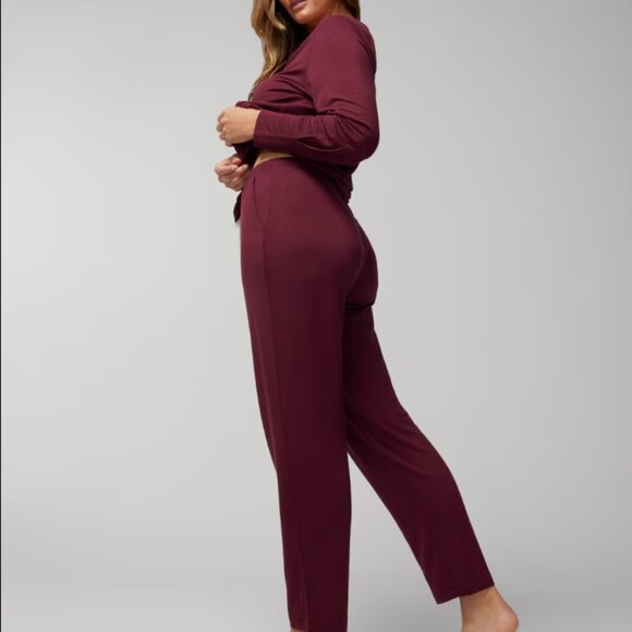 NWT Soma SUNDAY Long-Sleeve V-Neck Set - Picture 5 of 6